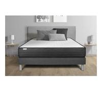 Ensemble VITALPOWER 160 x 200 cm sommier Kit gris