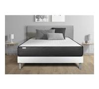 Ensemble Vitalpower 160 X 200 Cm Sommier Kit Blanc