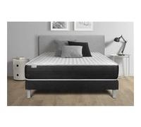 Vitalit Ensemble Matelas Sommier Vitalspring 160x200 cm Noir (déjà monté)