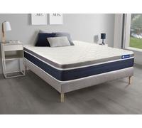Ensemble Matelas Sommier 160x210 cm - ACTISOM - Actilatex Confort - Latex - 26 cm - 2 places