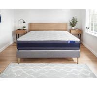 Ensemble Matelas Sommier 180x190 cm - Actilatex Morpho - Sommier Kit Gris