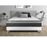 Ensemble VITAL CARE 180 x 200 cm sommier Kit blanc