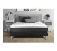 Ensemble VITAL SOFT 180 x 200 cm sommier Kit Noir