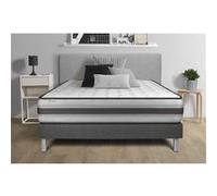 Ensemble Vitalpower Recover 180 X 200 Cm Sommier Kit Gris