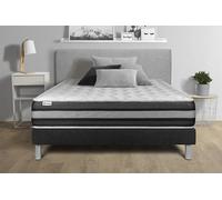 Ensemble Vitalspring Zen 180 X 200 Cm Sommier Kit Noir