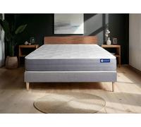 Ensemble Actiflex dream 180x210cm + sommier KIT Gris - 22cm - Ressorts ensachs et mmoire de forme - Moelleux - Sommier kit Gris