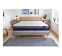 Ensemble matelas Ressorts ensaches+Memoire de forme ACTIFLEX MORPHO 200x200 Maxi epaisseur 5zones confort + sommier KIT gris