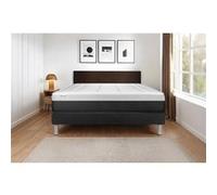 Ensemble VITAL FORM 200 x 200 cm sommier kit noir