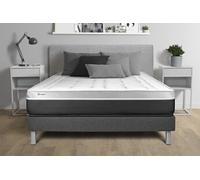 Ensemble VITAL SOFT 200 x 200 cm sommier Kit gris