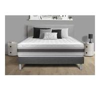 Ensemble matelas et sommier VITALIT Ensemble VITALMEMO BACK 200x200cm sommier kit gris