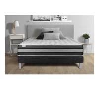 Ensemble Vitalspring Zen 200 X 200 Cm Sommier Kit Noir