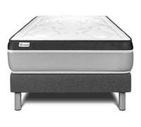 Ensemble VITAL ERGO 90 x 190 cm sommier Kit gris