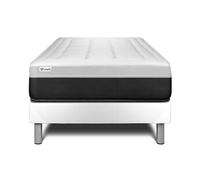 Ensemble VITAL FORM 90 x 190 cm sommier Kit blanc