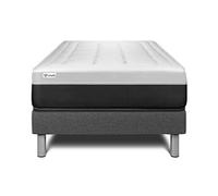 Ensemble VITAL FORM 90 x 190 cm sommier Kit gris