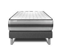 Ensemble VITALPOWER RECOVER 90 x 190 cm sommier Kit gris