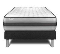Ensemble VITALPOWER RECOVER 90 x 190 cm sommier Kit noir