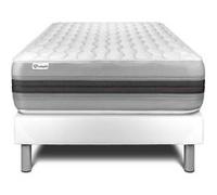 Ensemble VITALSPRING RECOVER 90 x 190 cm sommier Kit blanc