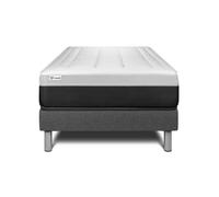 Ensemble Matelas Sommier 90x200 cm - Sommier Gris (en kit) - Vital Form Gris