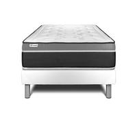 Ensemble Vital Care 90 X 200 Cm Sommier Kit Blanc