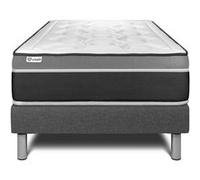 Ensemble VITAL CARE 90 x 200 cm sommier Kit gris