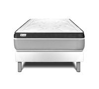 Ensemble VITAL ERGO 90 x 200 cm sommier Kit blanc