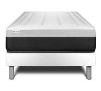 Ensemble VITAL FORM 90 x 200 cm sommier Kit blanc