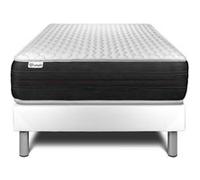 Ensemble Vitalspring 90 X 200 Cm Sommier Kit Blanc