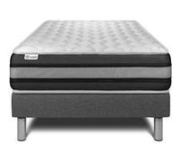 Ensemble Vitalspring Zen 90 X 200 Cm Sommier Kit Gris
