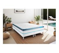 Ensemble PERFORM 160x200 Mousse à mémoire de forme ProfiZone 5 zones Ultra épaisseur