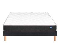 Ensemble Matelas Sommier - BULTEX - Vitality 2.1 - 120 x 200 cm - Confort ferme - Accueil moelleux