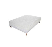 Ensemble matelas sommier confort+ 140x190 hauteur 17cm