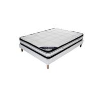 Ensemble matelas sommier grand confort 120x200 hauteur 22cm