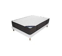 Ensemble matelas sommier hotel confort 120x200 hauteur 30cm