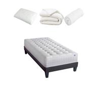 Ensemble Matelas + Sommier - OLYMPE LITERIE - APOLLON - 90x190 cm - Mémoire de forme - 1 place