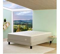 Ensemble matelas sommier pieds Simmons 651 ressorts ensachés + mousse mémoire de forme SW6 140x190