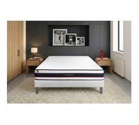 Ensemble matelas + sommier - SOMNESS - FORM - Très ferme - 140 x 190 cm - A lattes