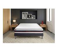 Ensemble matelas + sommier - SOMNESS - FORM - Très ferme - 140 x 190 cm - Noir