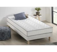 Ensemble matelas + sommier UNELMA 90 x 190 - 5 zones et mémoire de forme - 16 cm - DEKO DREAM
