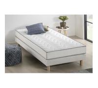 Ensemble matelas + sommier UNELMA 90 x 190 - 5 zones et mémoire de forme - 16 cm - DEKO DREAM