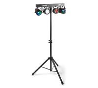 Ensemble MAX PartyBar09 - Effets Jelly Moon Derby PAR et Strobe - RGBW - 92x19x39cm