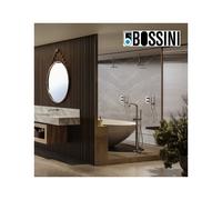 Ensemble mélangeur bain/douche avec colonnette d'alimentation par le sol chromé TEO - BOSSINI Z00751030