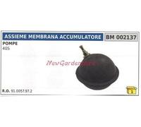Ensemble Membrane Accumulateur UNIVERSEL Pompe Bertolini 40S 002137