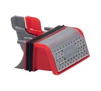 Ensemble membrane et filtre slim + pour bonde de douche Wirquin 30723382, rouge et gris