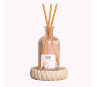 Ensemble - Merci Mamma | Parfum pour l'environnement miel, chocolat et biscuit 100 ml | Bâtons diffuseurs à base naturelle | Fabriqué en Italie | Élégant pour la maison et le bureau | Idée cadeau