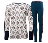 Ensemble merino enfant Helly Hansen Graphis Lifa Bleu 16 ans