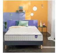 Ensemble Merinos Cosy Lit - 580 Ressorts ensachés + Sommier Confort Ferme 90x200 G
