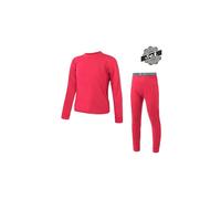 Ensemble mérinos enfant Sensor Merino Air chemise + bas magenta 150