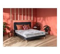 Ensemble Merinos Morning Routine - 580 Ressorts Ensachés + Sommier Confort Medium 160x200 Blanc