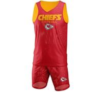 Ensemble Mesh - FOCO - NFL Kansas City Chiefs - Homme - Blanc - Multicolore - 100% polyester L