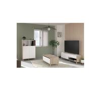 Ensemble meuble de salon Meuble TV table basse relevable bahut haut MORPHOS Décor